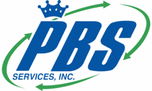 PBS-Logo-2C-1 PBS Services Inc. logofeaturing stylized blue letters with a crown above the letter 'p'