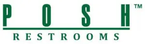 POSH_Logo_Grn_CMYK POSH restrooms Logo